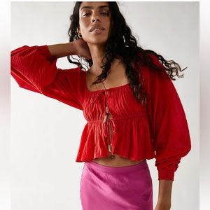 Free People Carly’s blouse